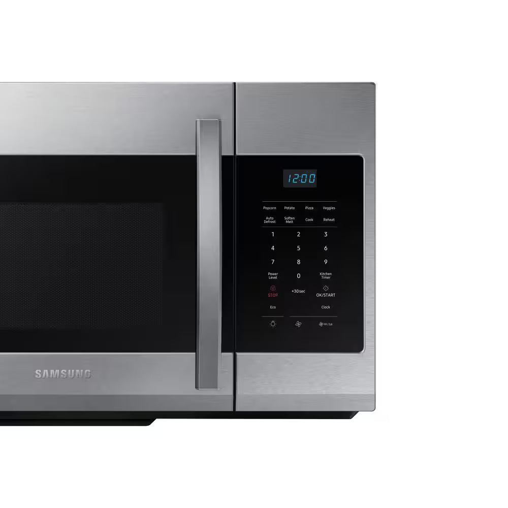 30 In. W 1.7 Cu. Ft. over the Range Microwave in Fingerprint Resistant Stainless Steel