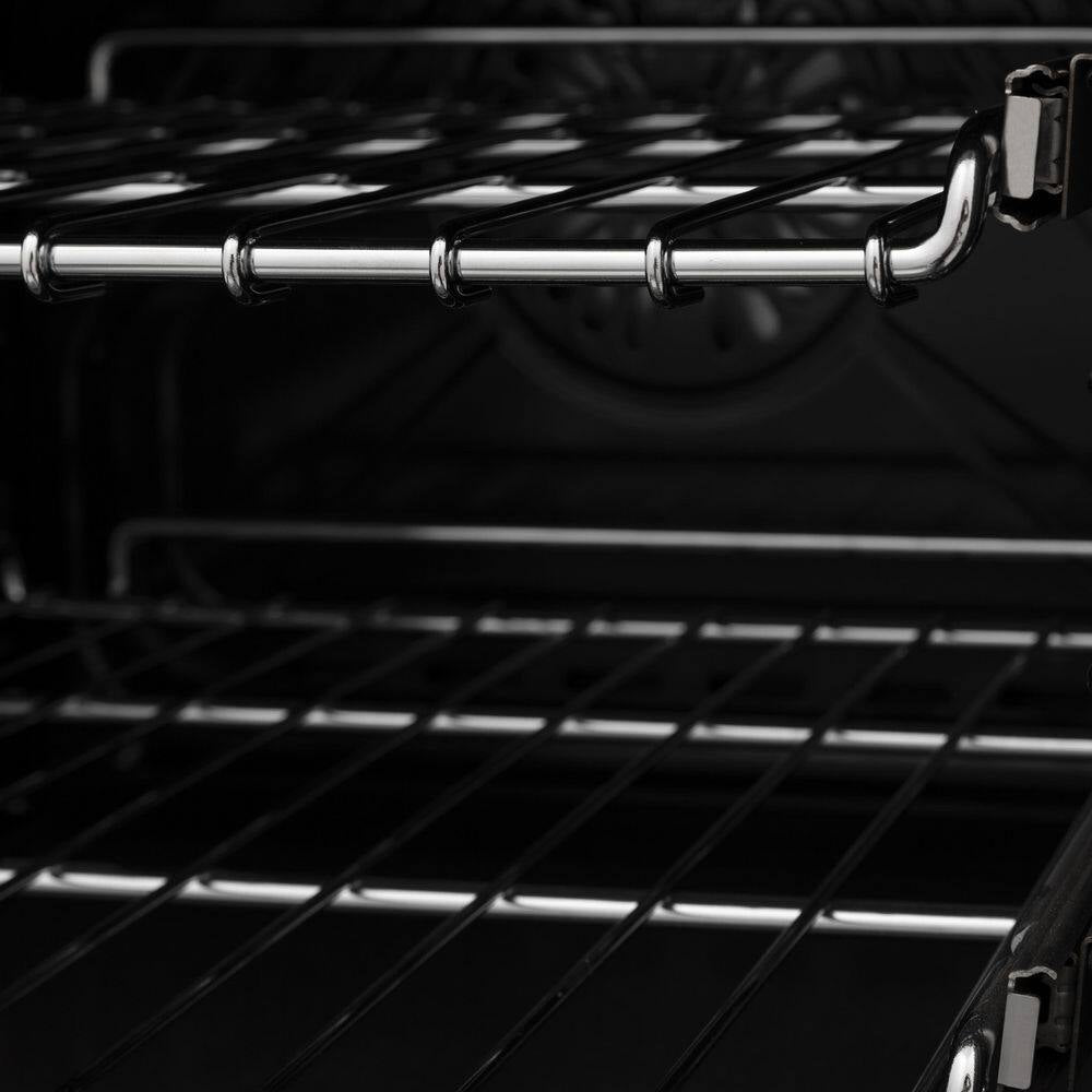 Autograph Edition 36 In. 6 Burner Dual Fuel Range in Stainless Steel and Champagne Bronze