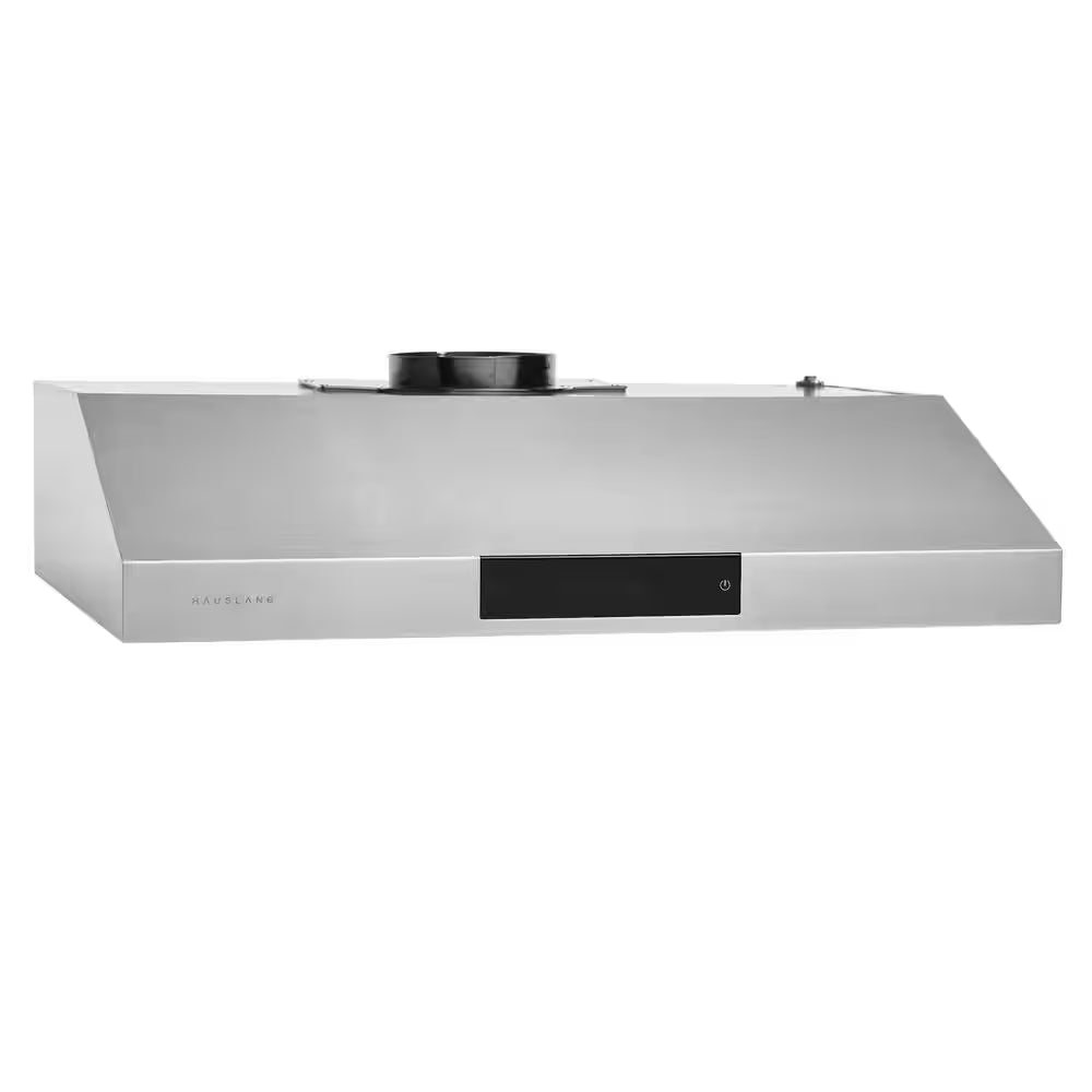 30 In. Ducted under Cabinet Range Hood with 3-Way Venting Changeable LED Powerful Suction in Stainless Steel