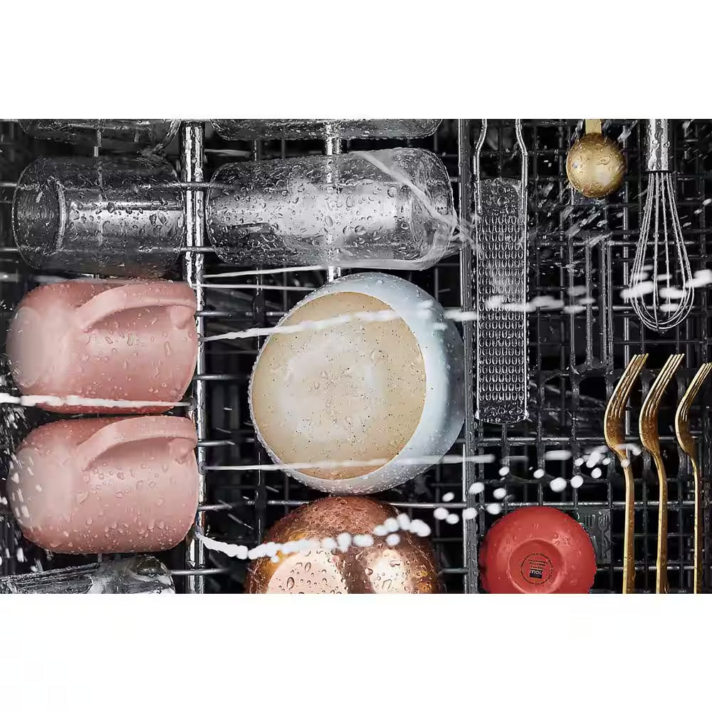 24 In. Printshield Stainless Steel Top Control Built-In Tall Tub Dishwasher with Stainless Steel Tub, 44 Dba
