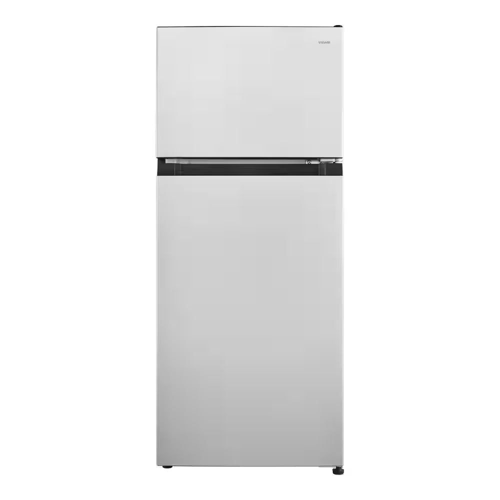 4.5 Cu. Ft. 2-Door Mini Refrigerator in Platinum Steel with Freezer