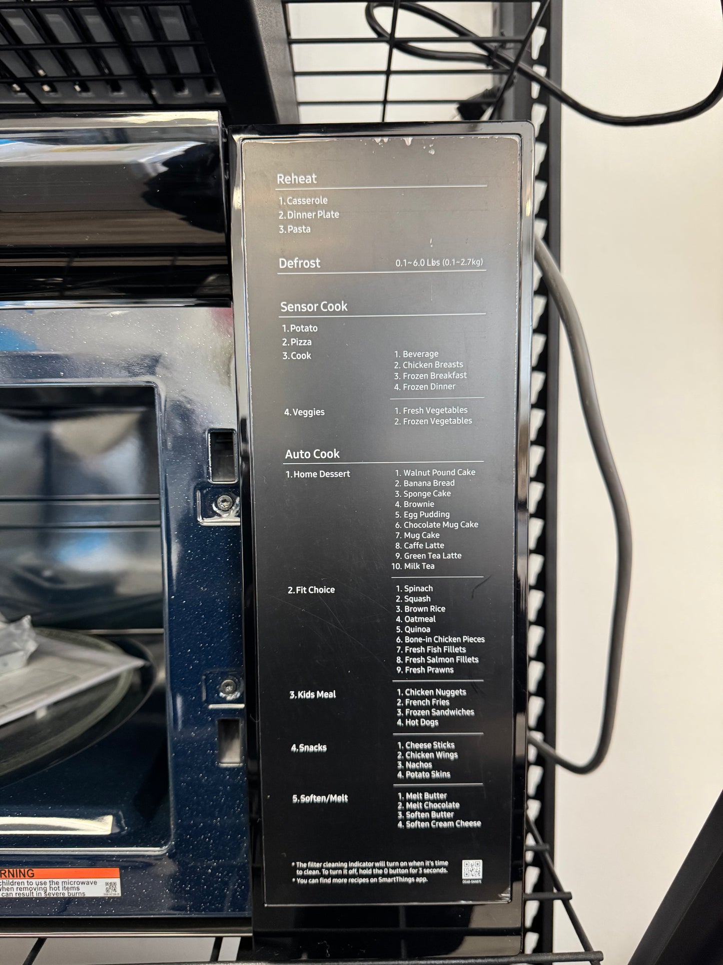 Samsung 30 Inch Smart Over - the - Range Microwave