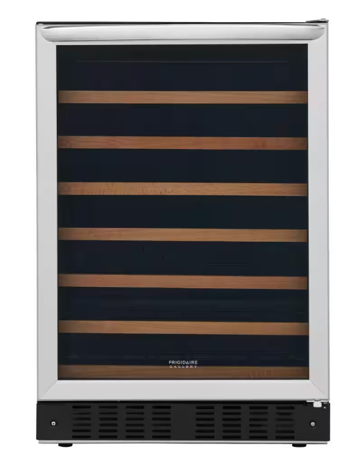 Frigidaire Gallery 52 Bottle Undercounter Wine Cooler in Smudge-Proof Stainless Steel