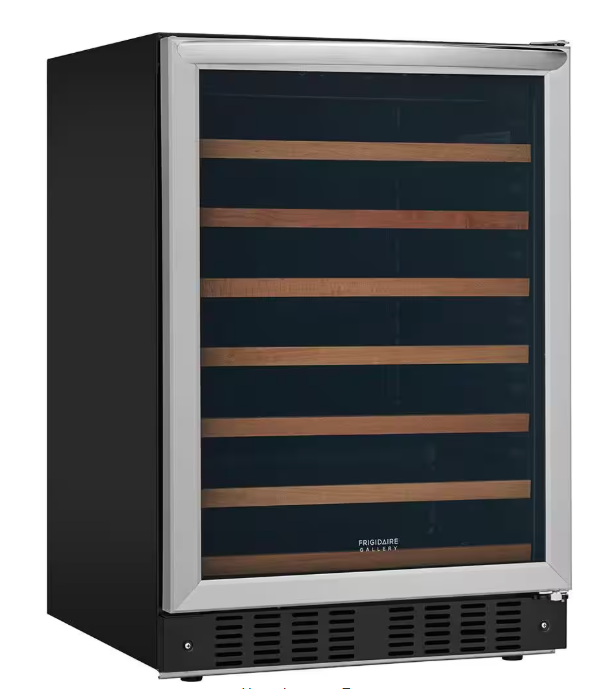 Frigidaire Gallery 52 Bottle Undercounter Wine Cooler in Smudge-Proof Stainless Steel