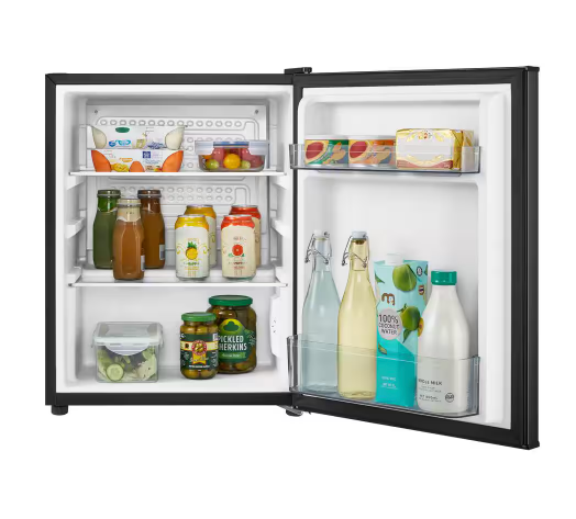 Vissani 2.6 Cu. Ft. Mini Refrigerator in Black, ENERGY STAR