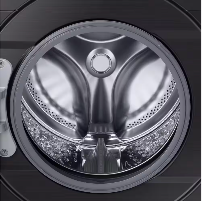 Samsung 4.5 cu. ft. High-Efficiency Front Load Washer with Self-Clean+ in Brushed Black