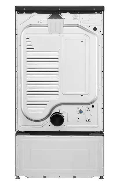 LG 7.4 Cu. Ft. Vented SMART Stackable Gas Dryer in Black Steel with TurboSteam and Sensor Dry Technology 10