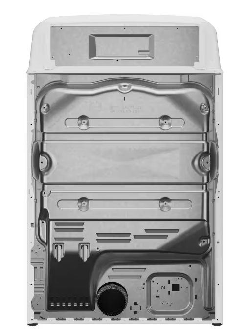 GE 7.2 cu. ft. vented Electric Dryer in White with Auto Dry and Extended Tumble