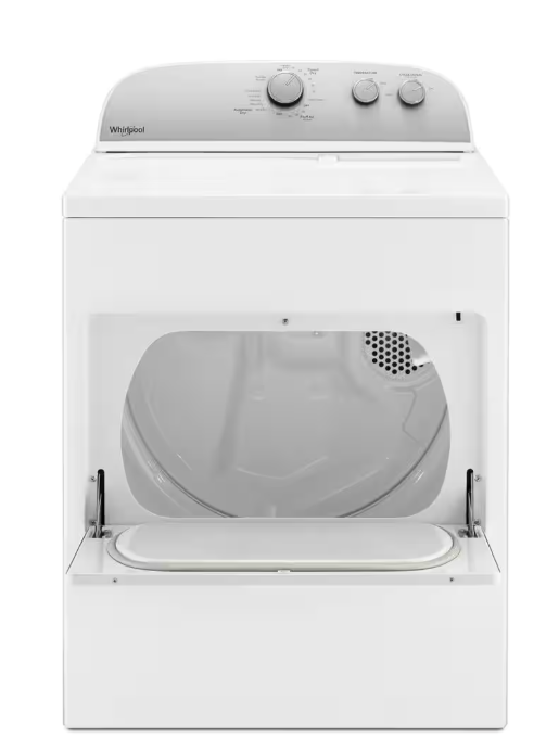 Whirlpool 7.0 cu. ft. 240-Volt White Electric vented Dryer with AUTODRY Drying System