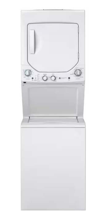 GE 2.3 cu. ft. Washer 4.4 cu. ft. Electric Dryer Combo in White