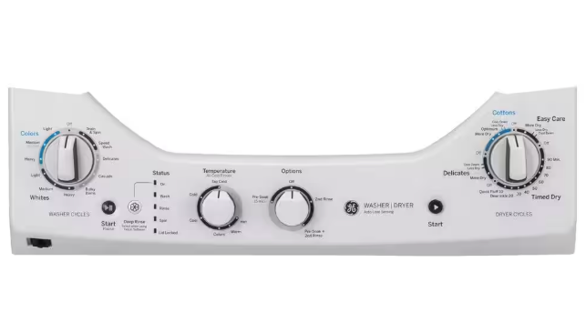 GE 2.3 cu. ft. Washer 4.4 cu. ft. Electric Dryer Combo in White