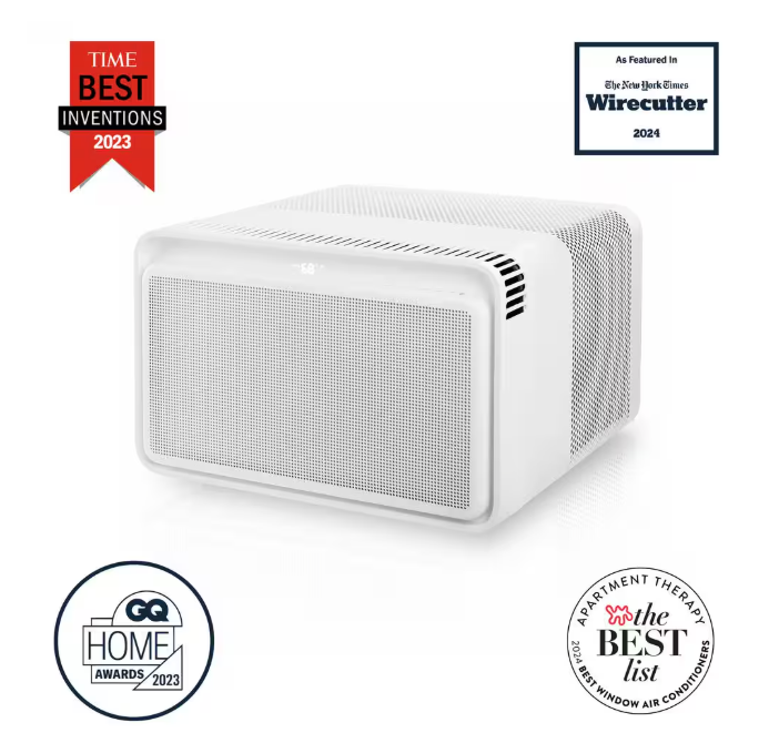 Windmill 6,000 BTU 115-Volts Quiet Smart Window Air Conditioner, Wi-Fi/Remote, #1 Easiest-to-Install, up to 250 sq ft.