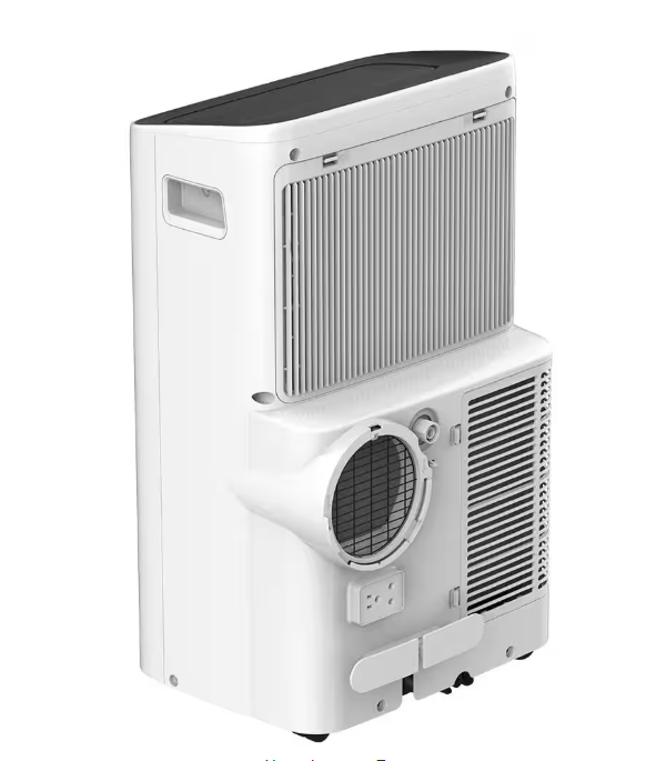 Toshiba 6,000 BTU Portable Air Conditioner Cools 250 Sq. Ft. with Dehumidifier and Remote Control in White