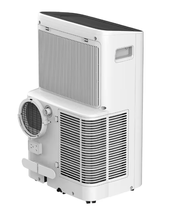 Toshiba 6,000 BTU Portable Air Conditioner Cools 250 Sq. Ft. with Dehumidifier and Remote Control in White