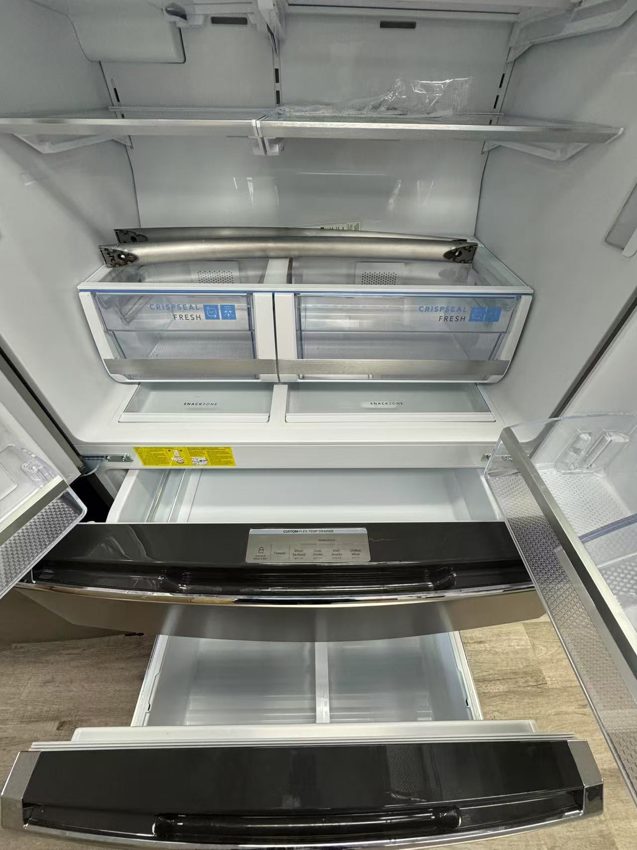 Frigidaire Gallery 22 Cu . Ft . Counter - Depth 4-Door French Door Refrigerator
