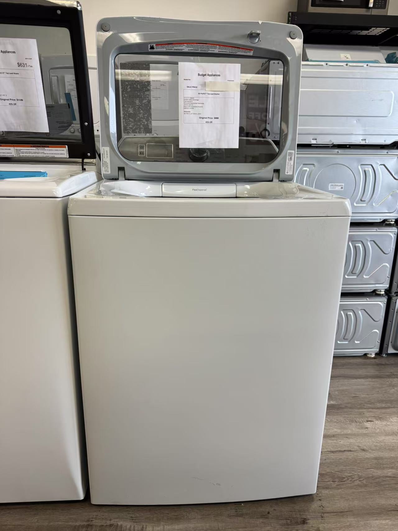 GE Profile Top Load Washer