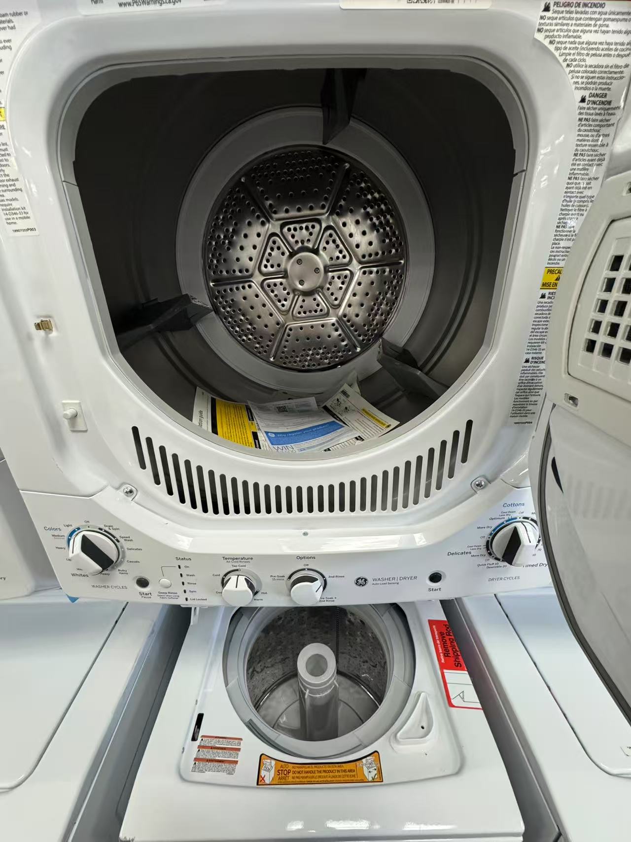 GE 24 Inch Electric Laundry Center
