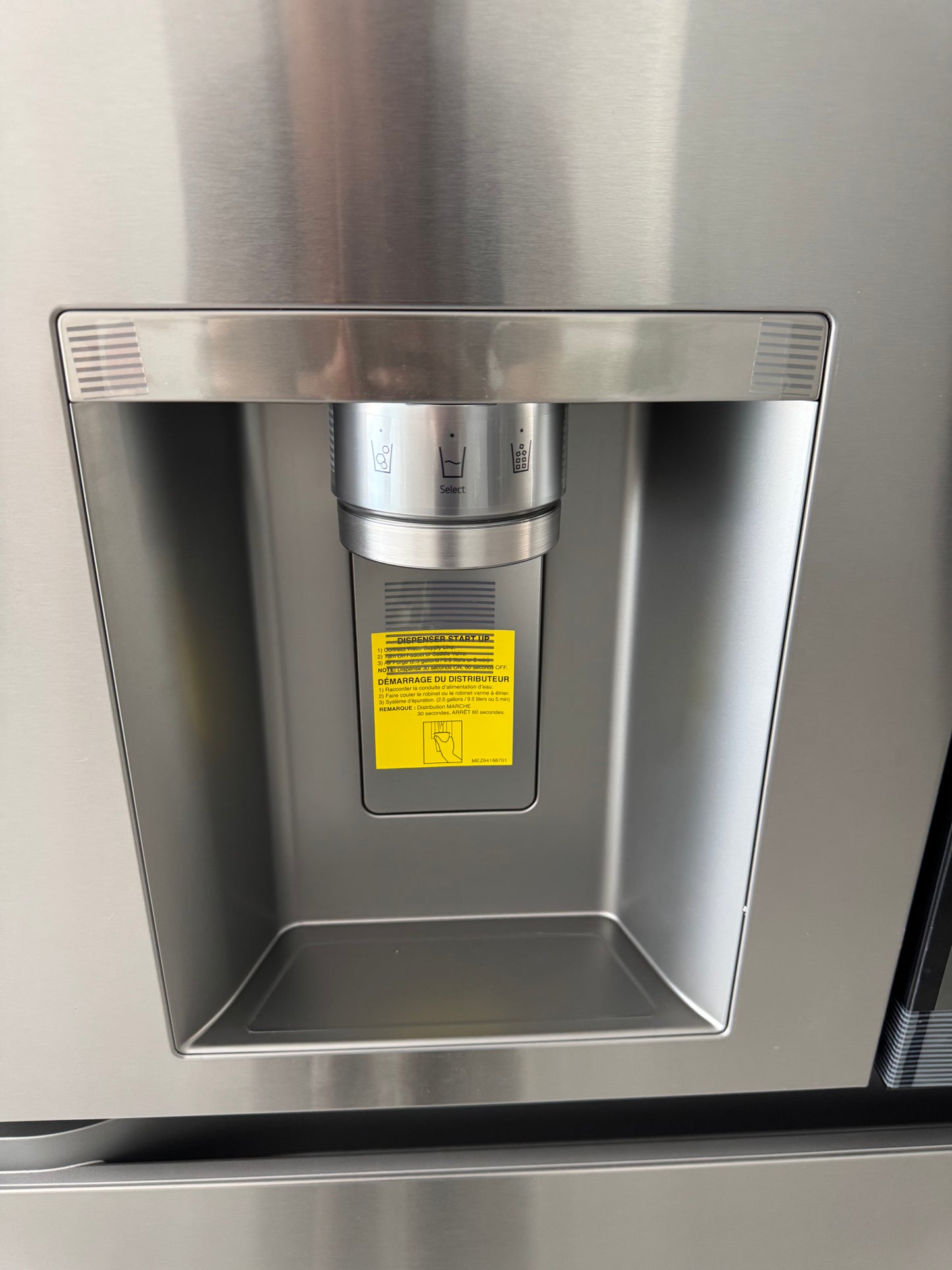 LG 29 cu. ft. SMART MyColor InstaView Standard-Depth MAX 4-Door French Door Refrigerator in Stainless Steel with Craft Ice