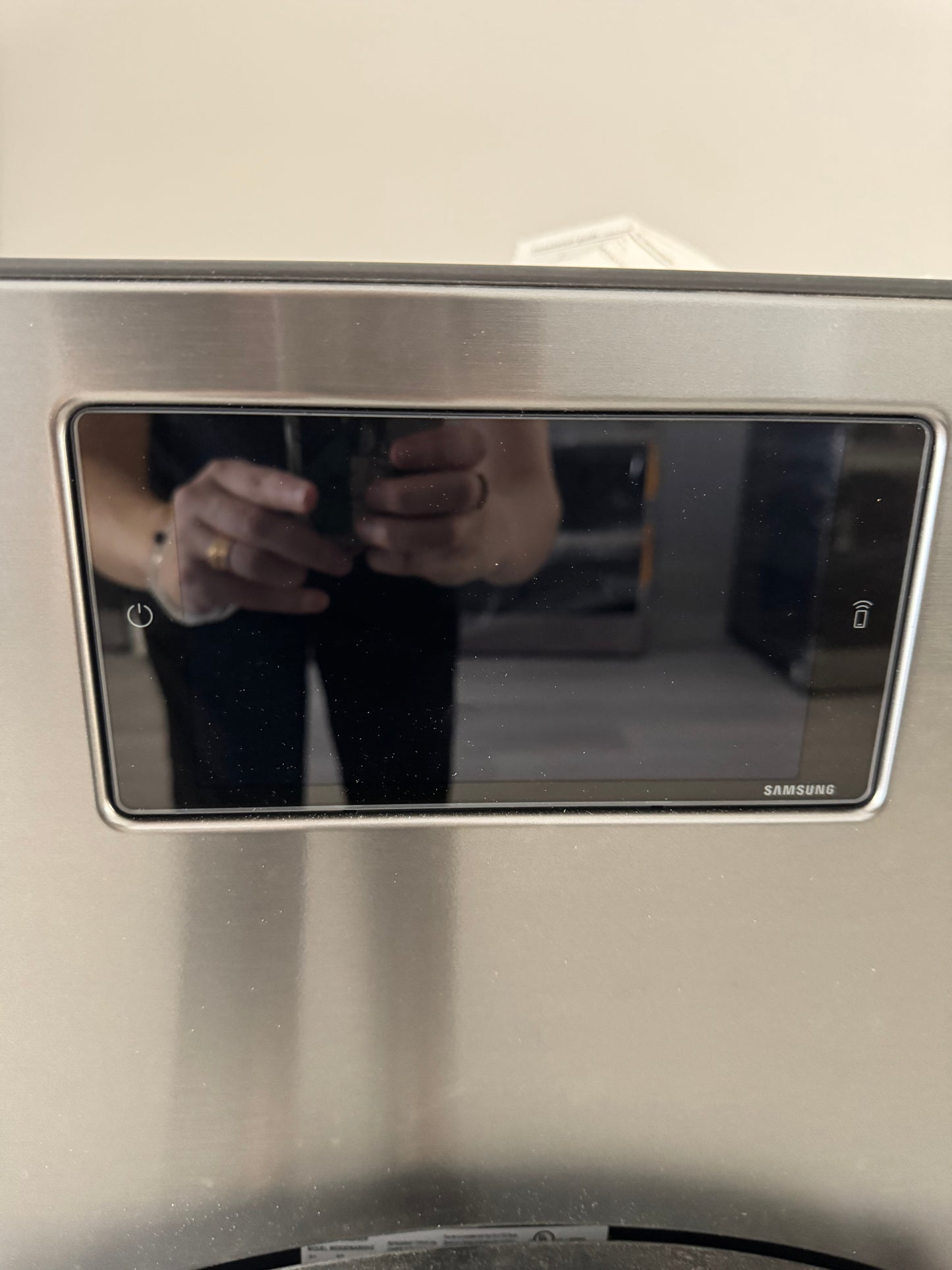 Samsung Bespoke 5.3 cu. ft. Ultra Capacity All-In-One Washer Dryer Combo with Super Speed and Ventless Heat Pump in Dark Steel