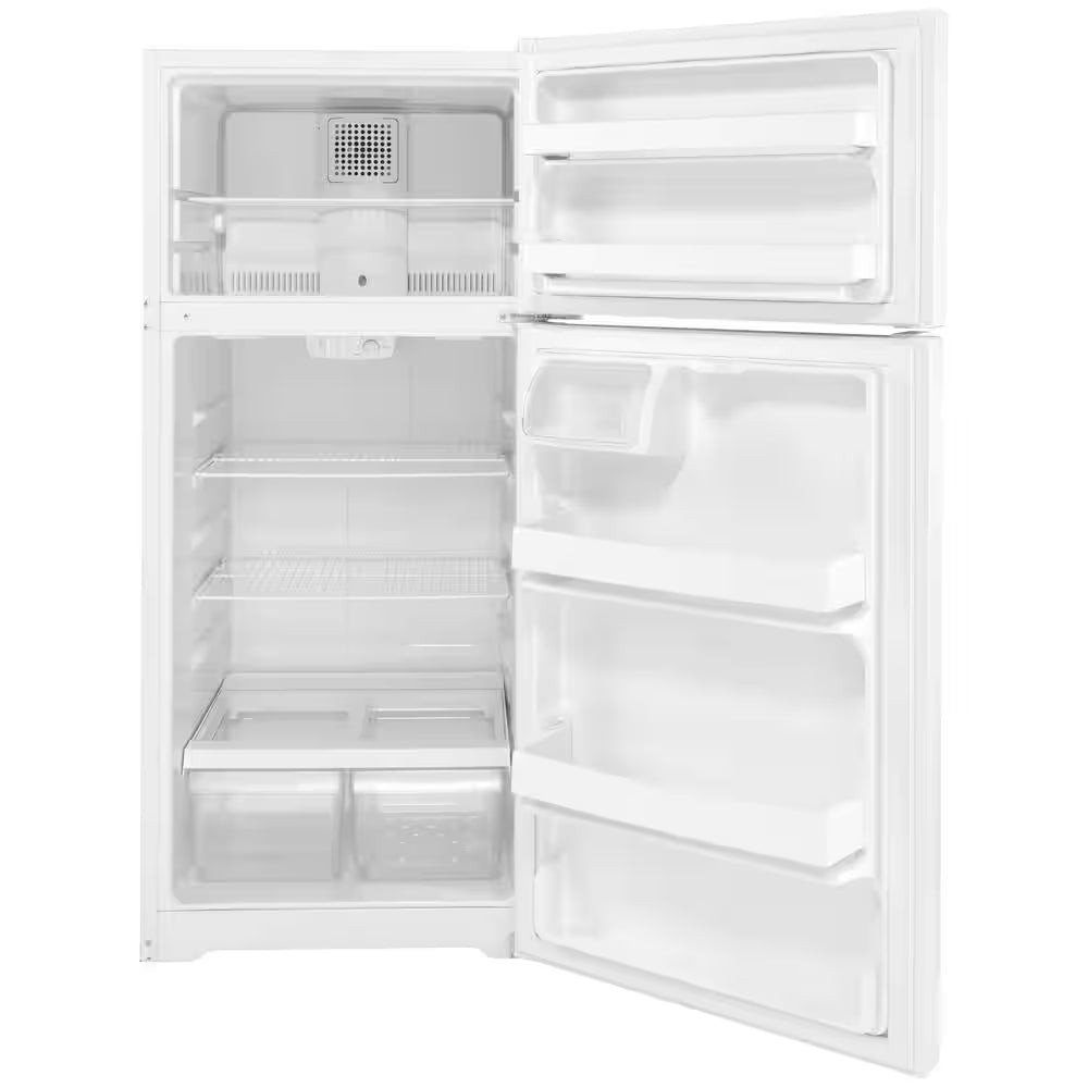 16.6 Cu. Ft. Top Freezer Refrirator in White