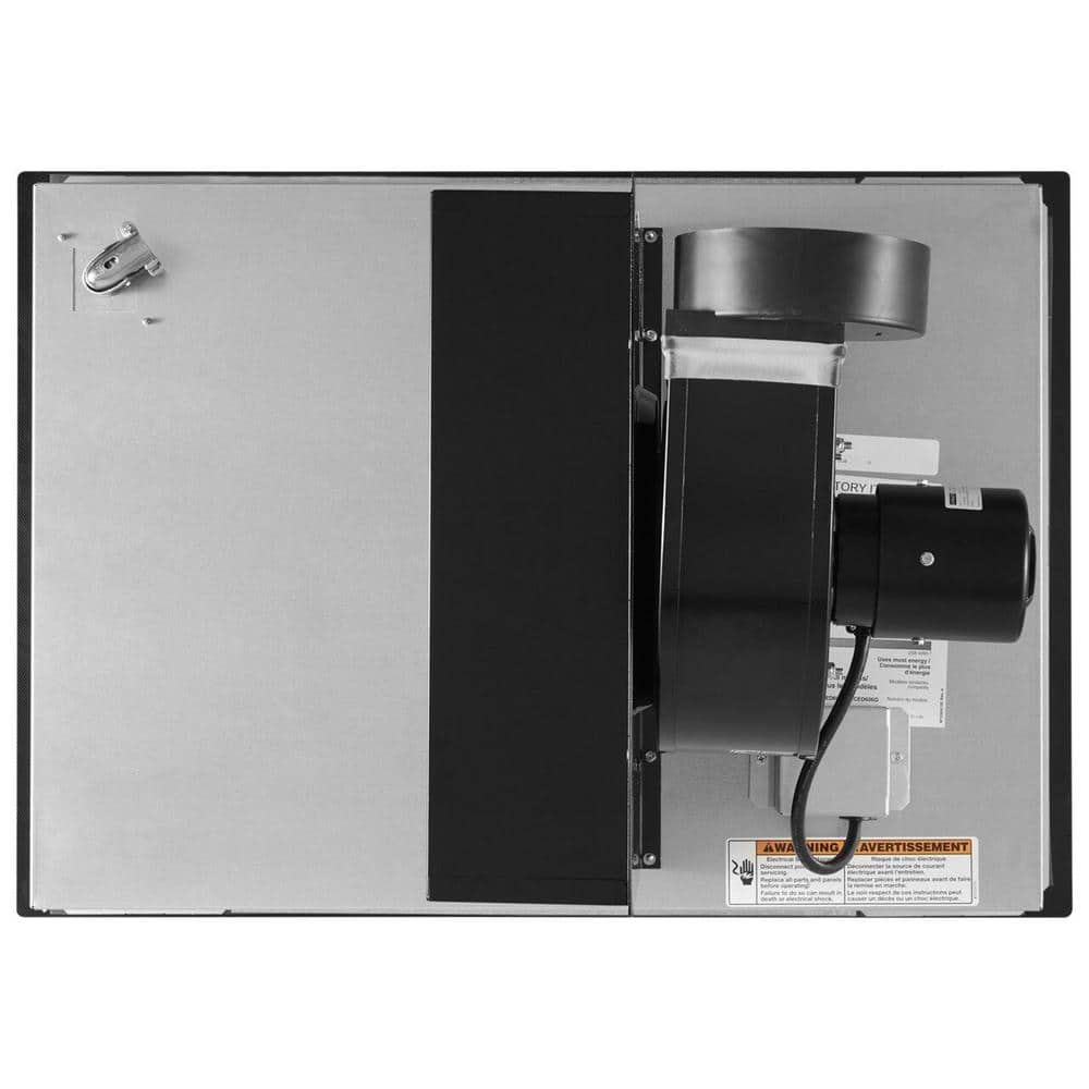 30 In. Electric Downdraft Cooktop in Black with 4 Burner Elements