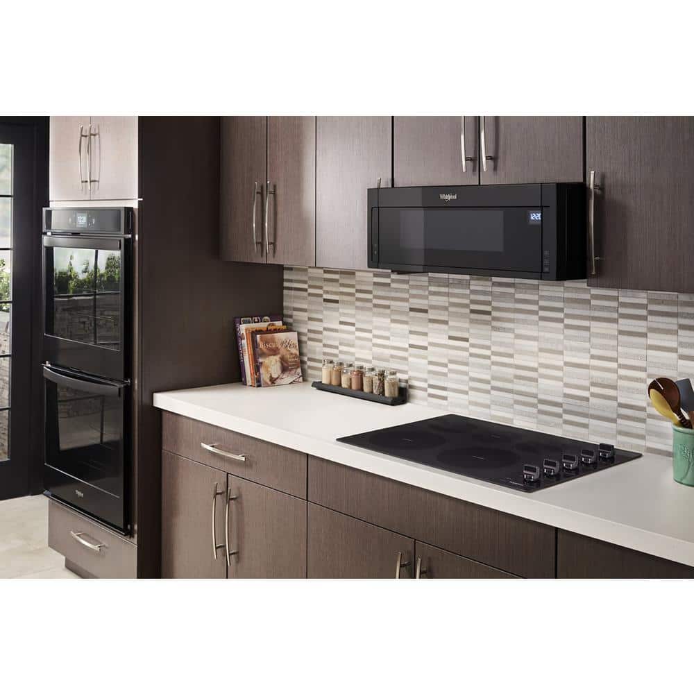 30 In. Radiant Electric Ceramic Glass Cooktop in Black with 5 Burner Elements Including 2 Dual Radiant Elements