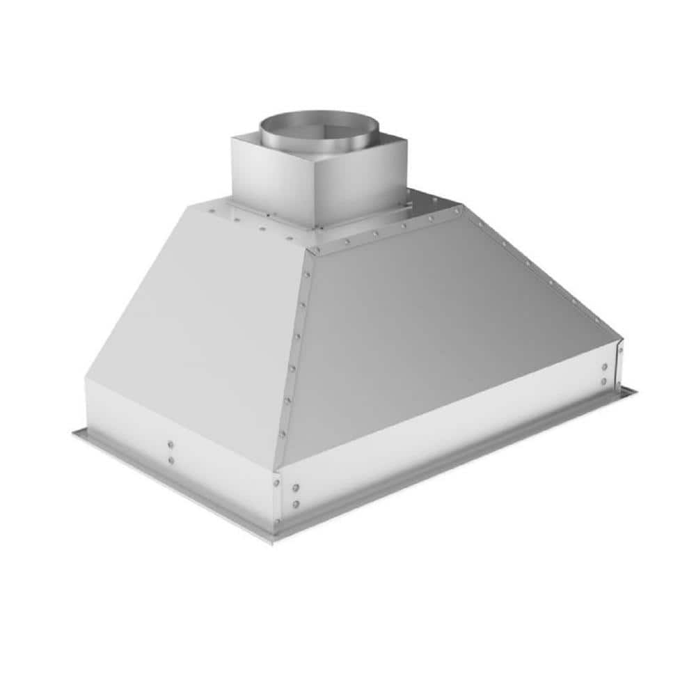 34 In. 700 CFM Ducted Range Hood Insert in Stainless Steel