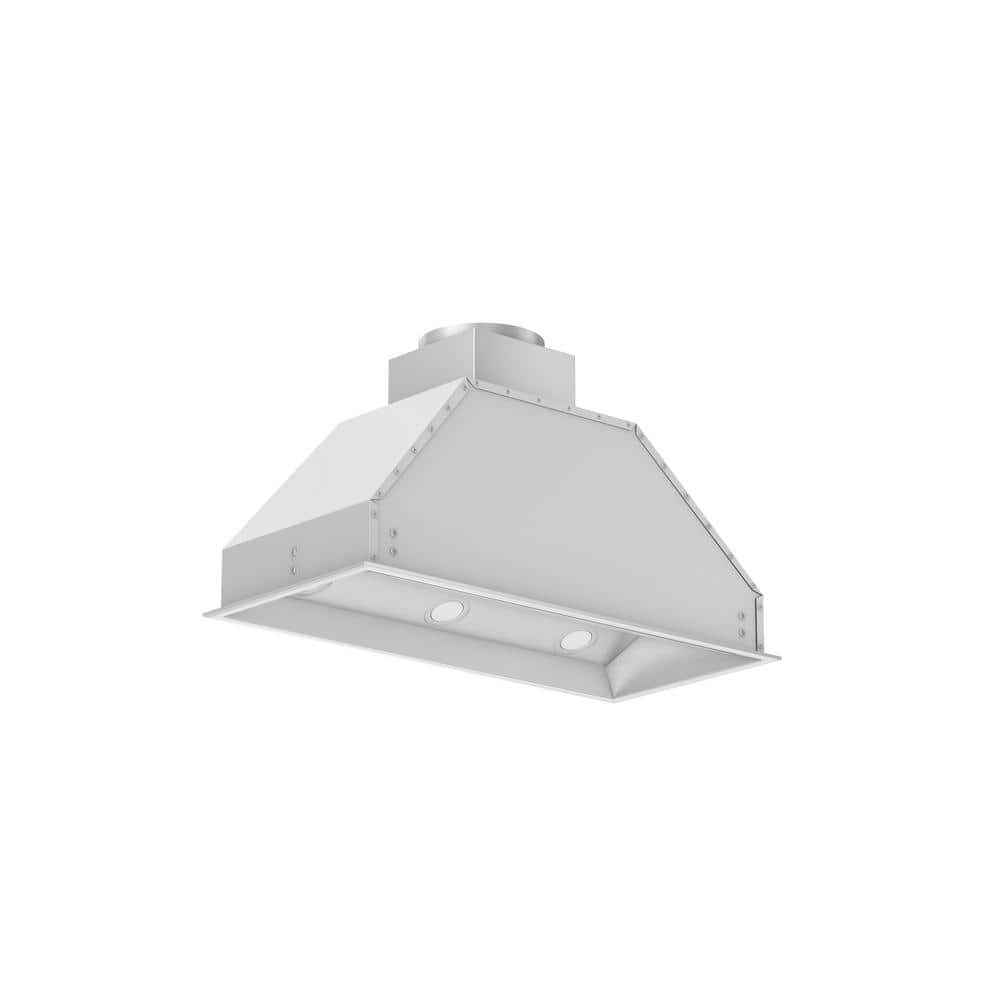 34 In. 700 CFM Ducted Range Hood Insert in Stainless Steel