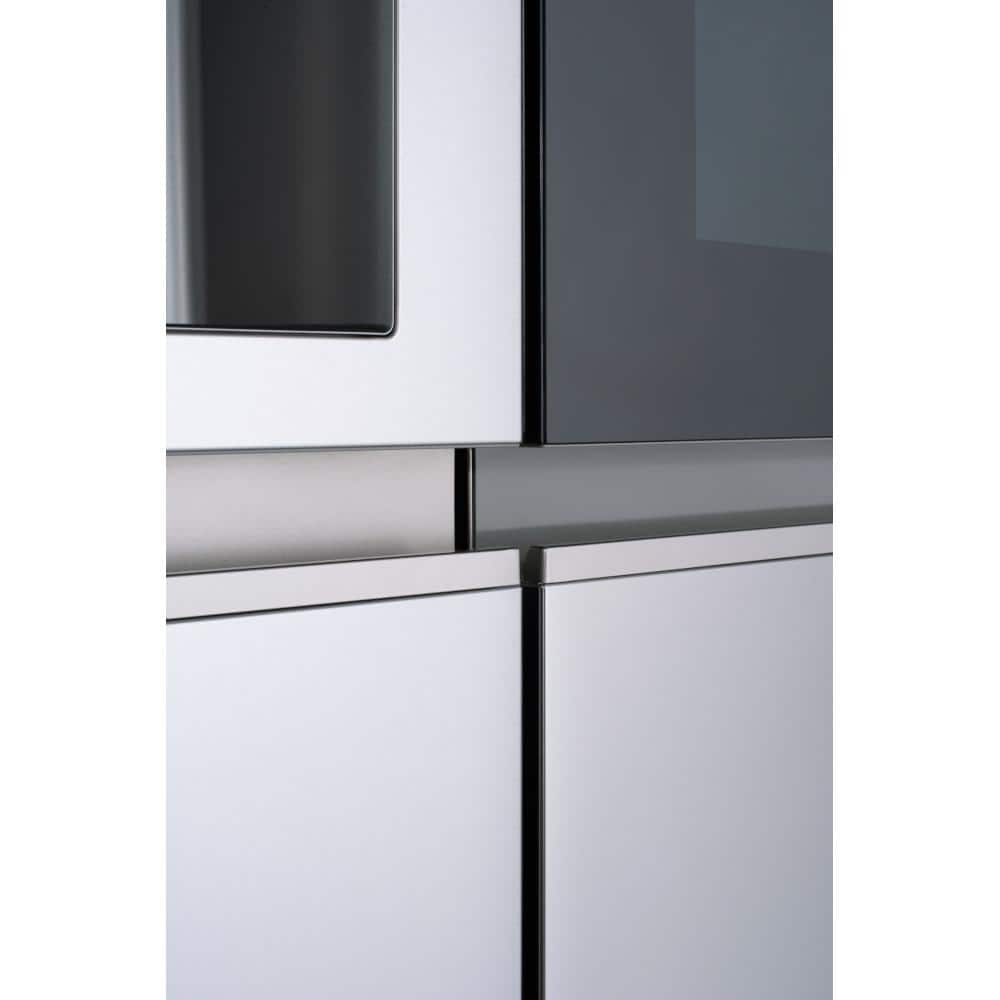 27 Cu. Ft. Side by Side Smart Refrigerator W/ Instaview and Craft Ice in Printproof Stainless Steel