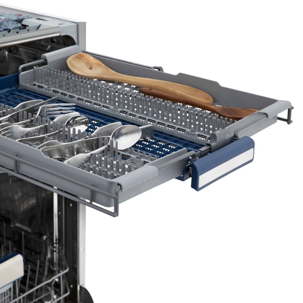 Tallac Series 24 In. Top Control 8-Cycle Tall Tub Panel Ready Dishwasher with 3Rd Rack & Stainless Steel Tub