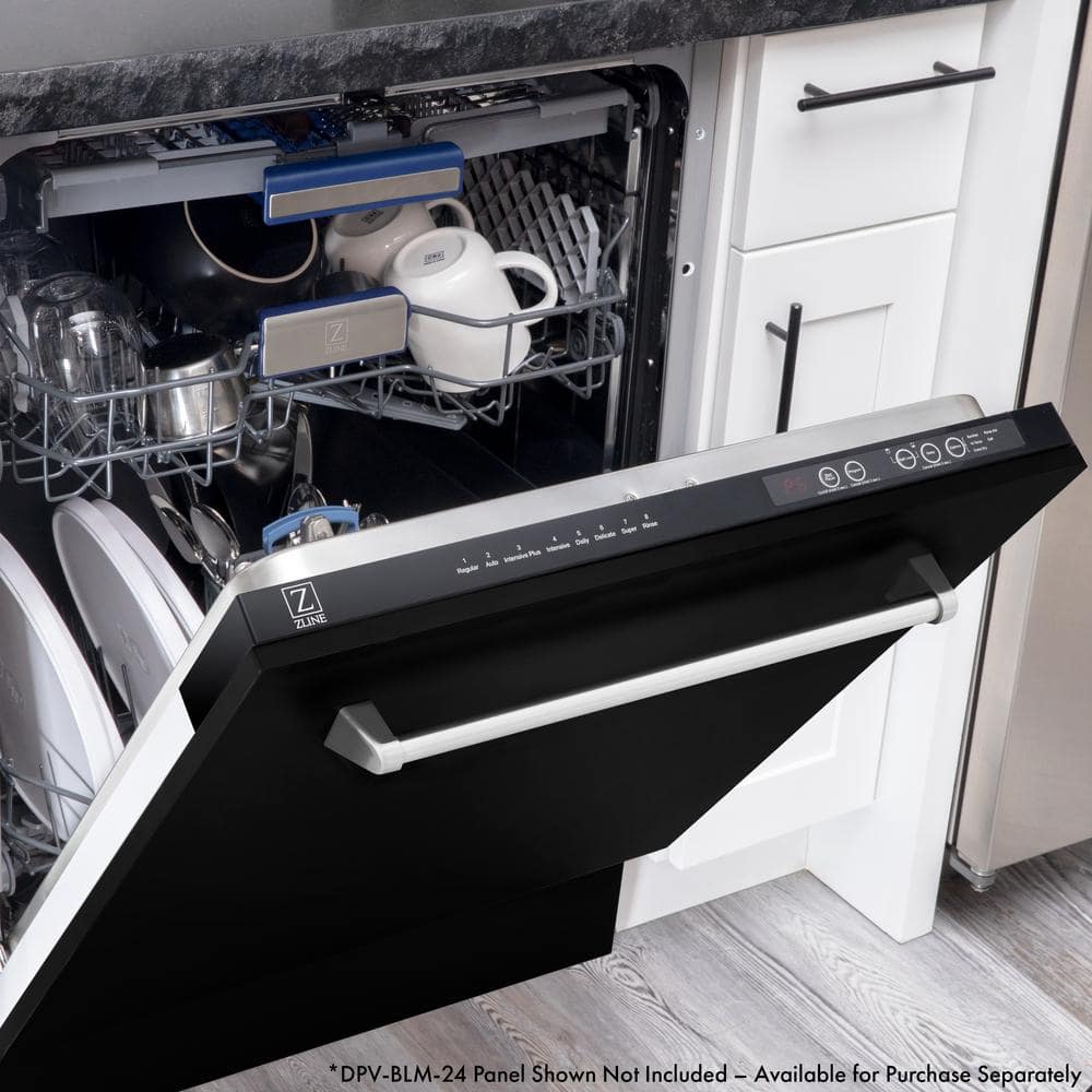 Tallac Series 24 In. Top Control 8-Cycle Tall Tub Panel Ready Dishwasher with 3Rd Rack & Stainless Steel Tub