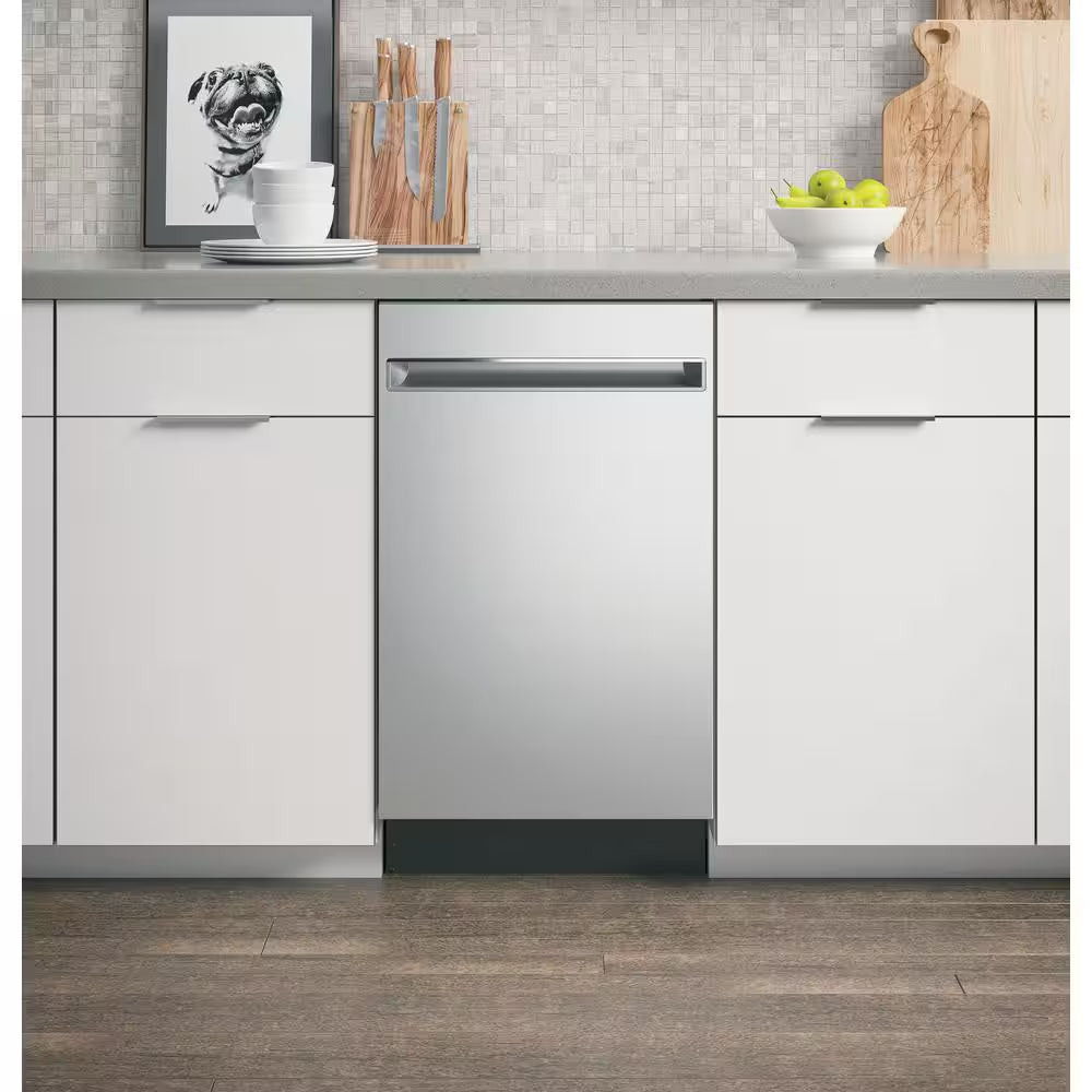 Profile 18 In. Top Control ADA Dishwasher in Stainless Steel with Stainless Steel Tub and 47 Dba