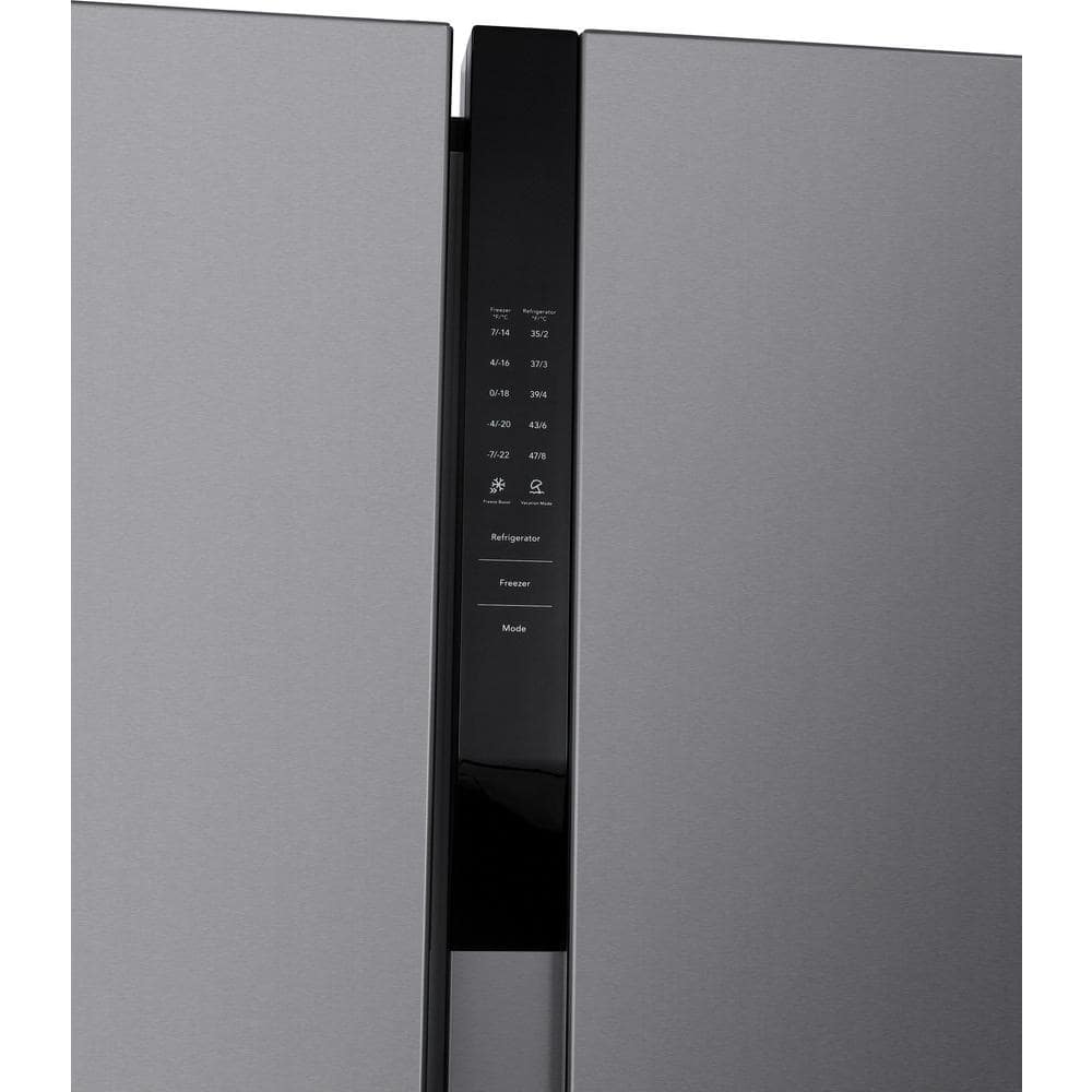 21.4 Cu. Ft. Garage Ready Counter Depth Side-By-Side Refrigerator in Fingerprint-Resistant Stainless Look