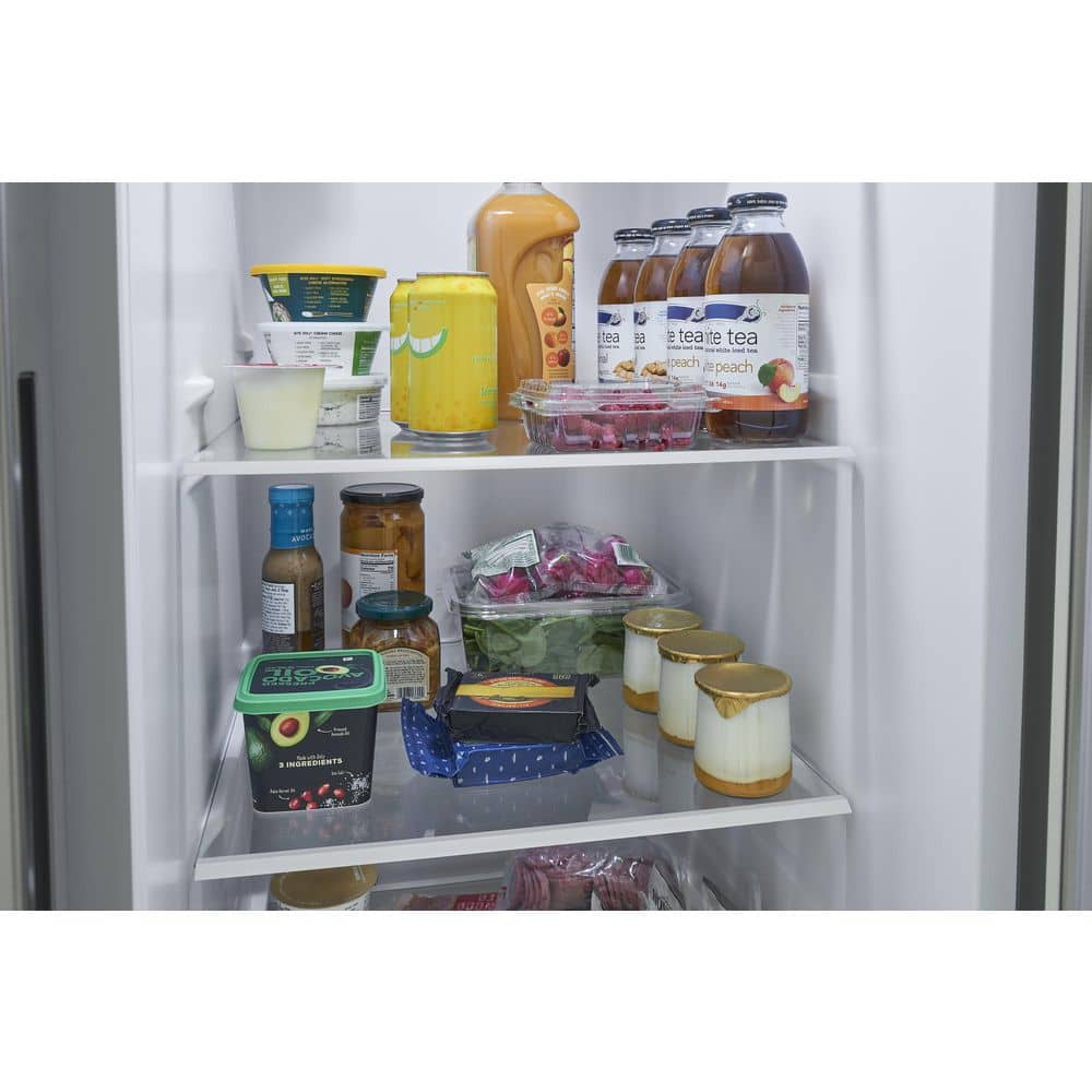21.4 Cu. Ft. Garage Ready Counter Depth Side-By-Side Refrigerator in Fingerprint-Resistant Stainless Look