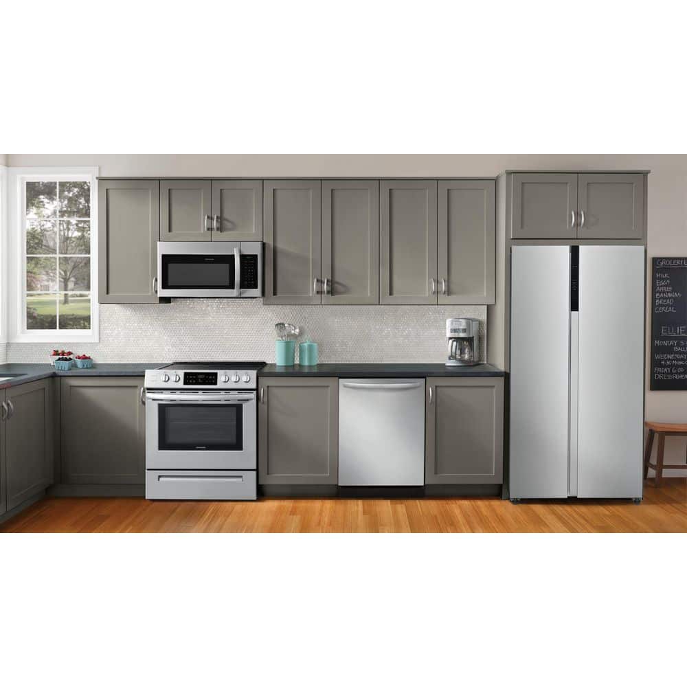 21.4 Cu. Ft. Garage Ready Counter Depth Side-By-Side Refrigerator in Fingerprint-Resistant Stainless Look