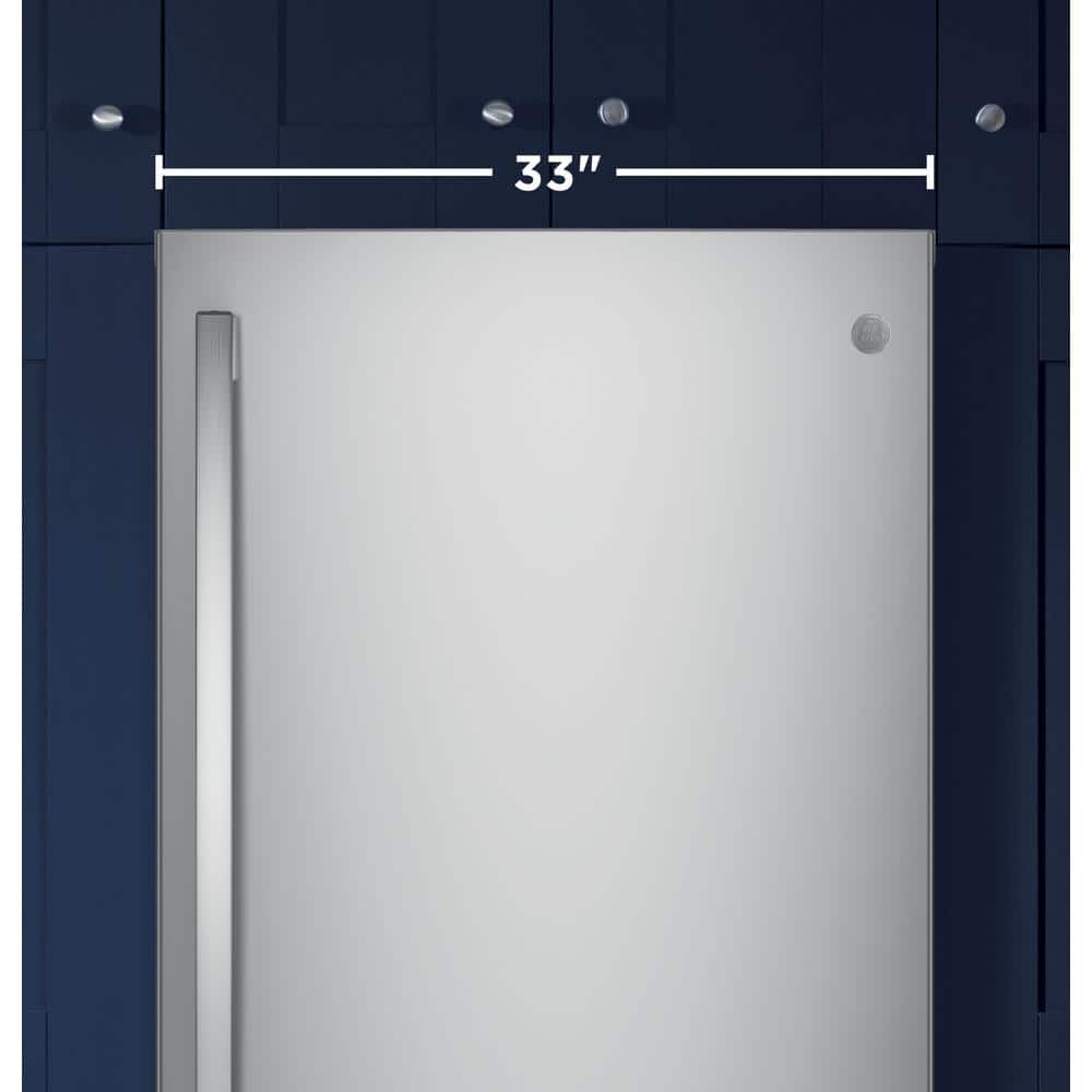24.8 Cu. Ft. Bottom Freezer Refrirator in Finrprint Resistant Stainless Steel, Standard Depth ENERGY STAR