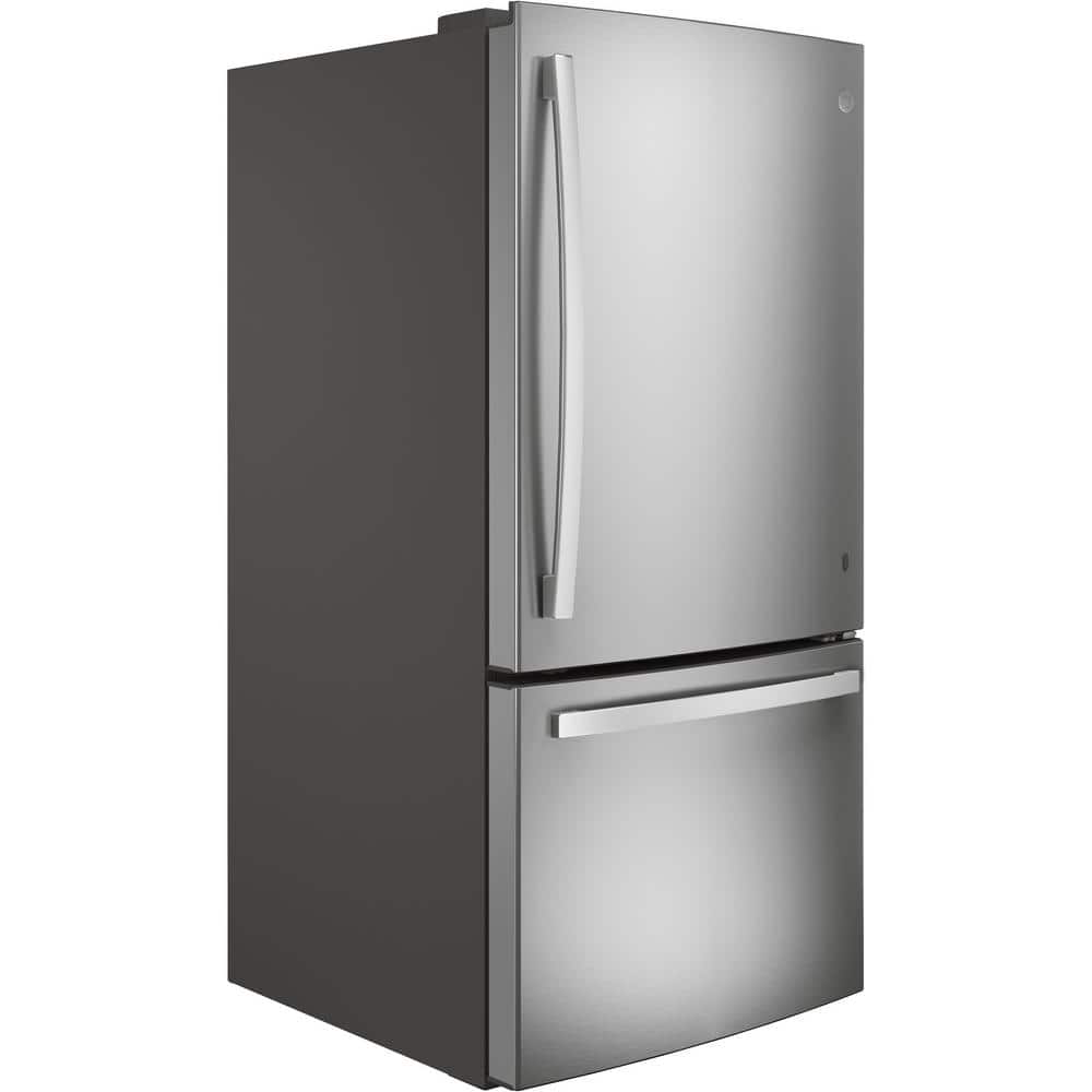 24.8 Cu. Ft. Bottom Freezer Refrirator in Finrprint Resistant Stainless Steel, Standard Depth ENERGY STAR