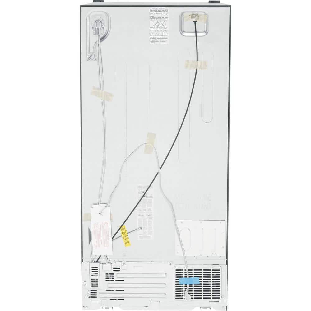 GE Appliances 25.3 Cu. Ft. Side by Side Refrirator in Finrprint Resistant Stainless Steel, Standard Depth