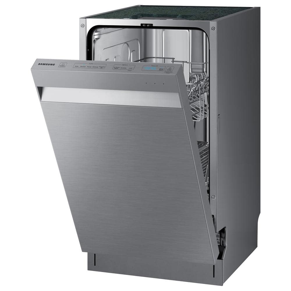 18 In. Top Control Dishwasher in Fingerprint Resistant Stainless Steel, Autorelease, 46 Dba
