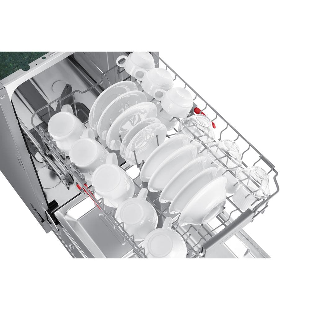 18 In. Top Control Dishwasher in Fingerprint Resistant Stainless Steel, Autorelease, 46 Dba