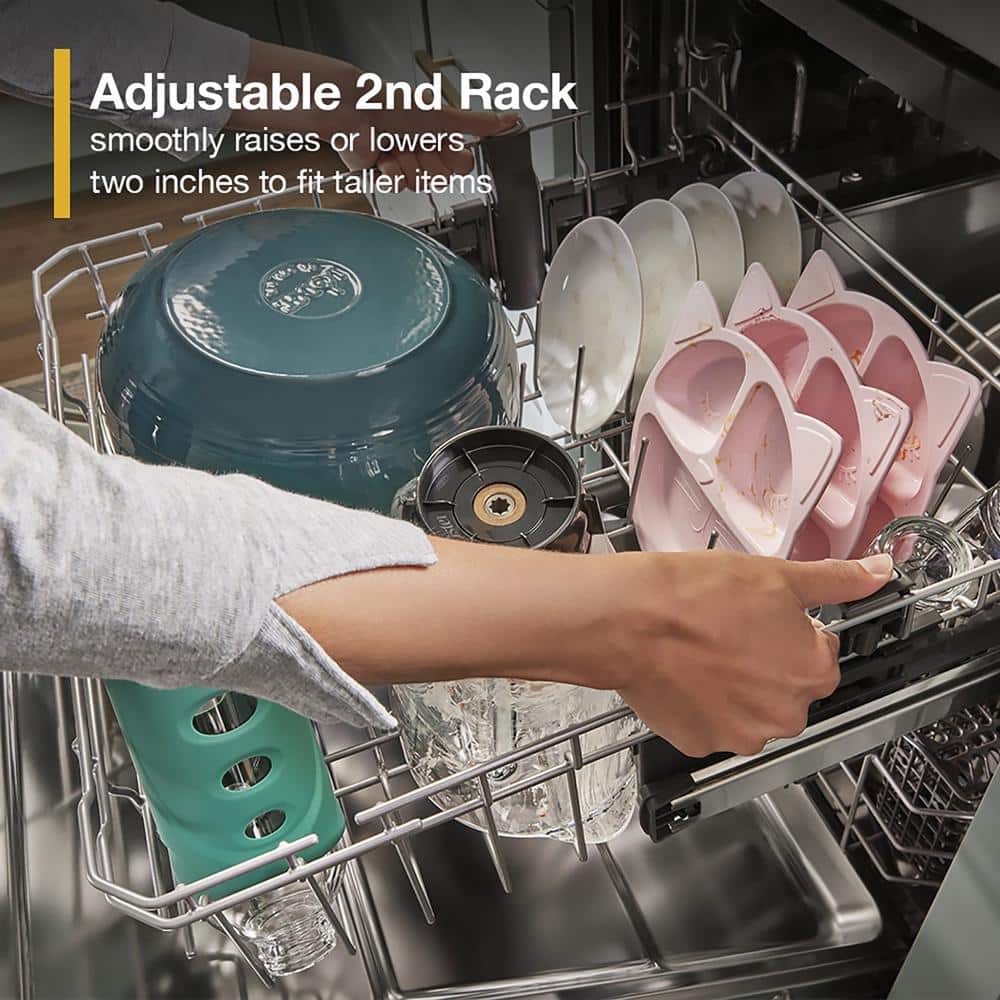 24 In. Built-In Tall Tub Dishwasher in Fingerprint Resistant Stainless Steel with Washing 3Rd Rack, 41 DBA