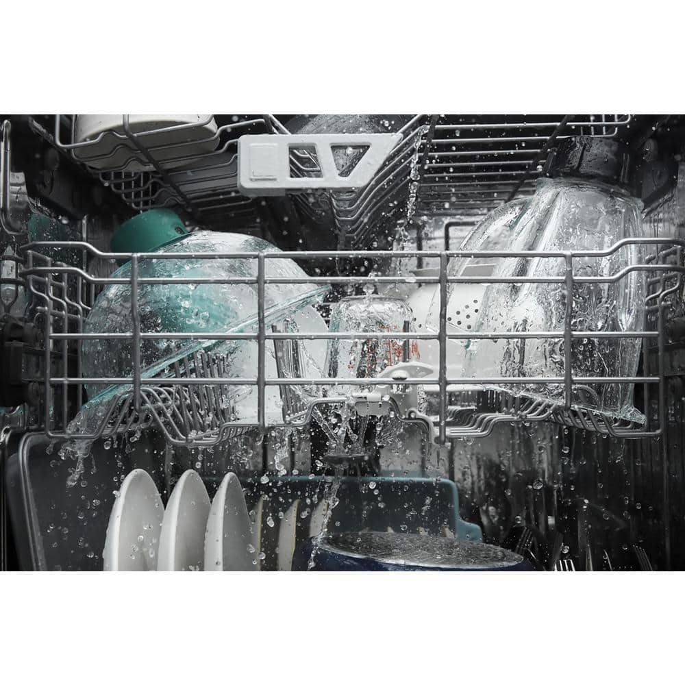 24 In. Built-In Tall Tub Dishwasher in Fingerprint Resistant Stainless Steel with Washing 3Rd Rack, 41 DBA