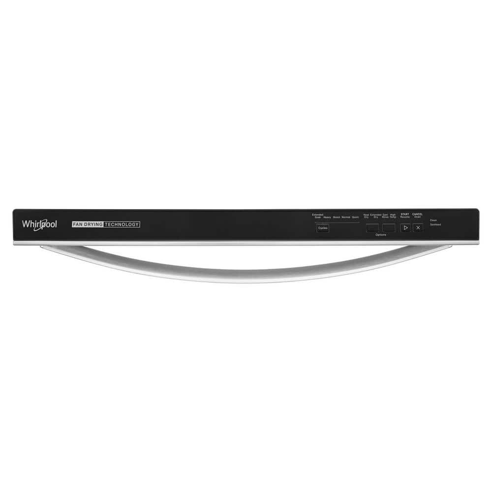 24 In. Fingerprint Resistant Stainless Steel Top Control Dishwasher with 3Rd Rack