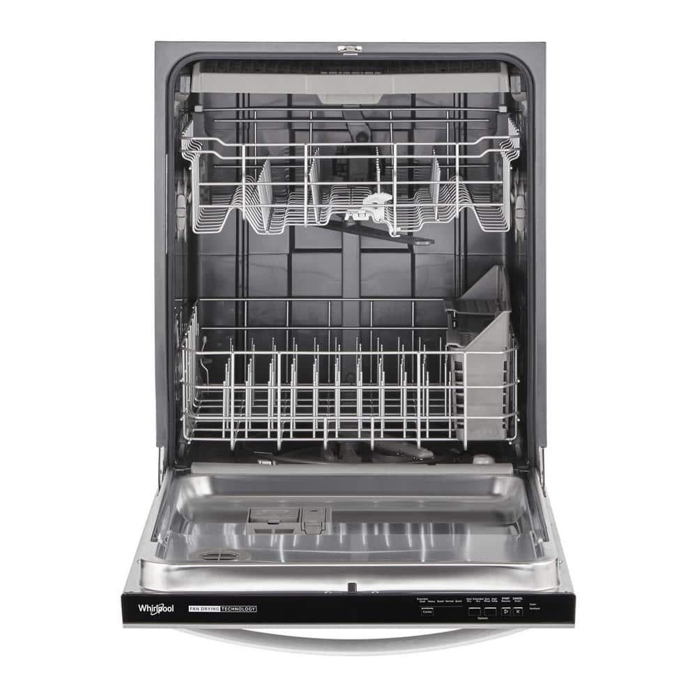 24 In. Fingerprint Resistant Stainless Steel Top Control Dishwasher with 3Rd Rack