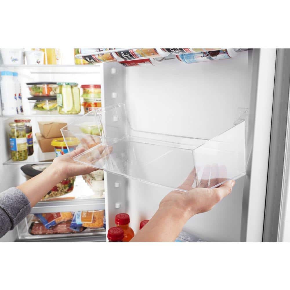 21.4 Cu. Ft. Side by Side Refrigerator in Fingerprint Resistant Stainless Steel