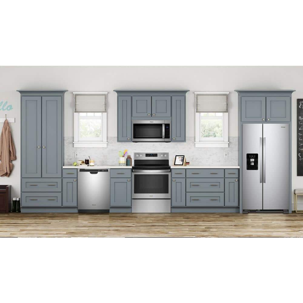 21.4 Cu. Ft. Side by Side Refrigerator in Fingerprint Resistant Stainless Steel