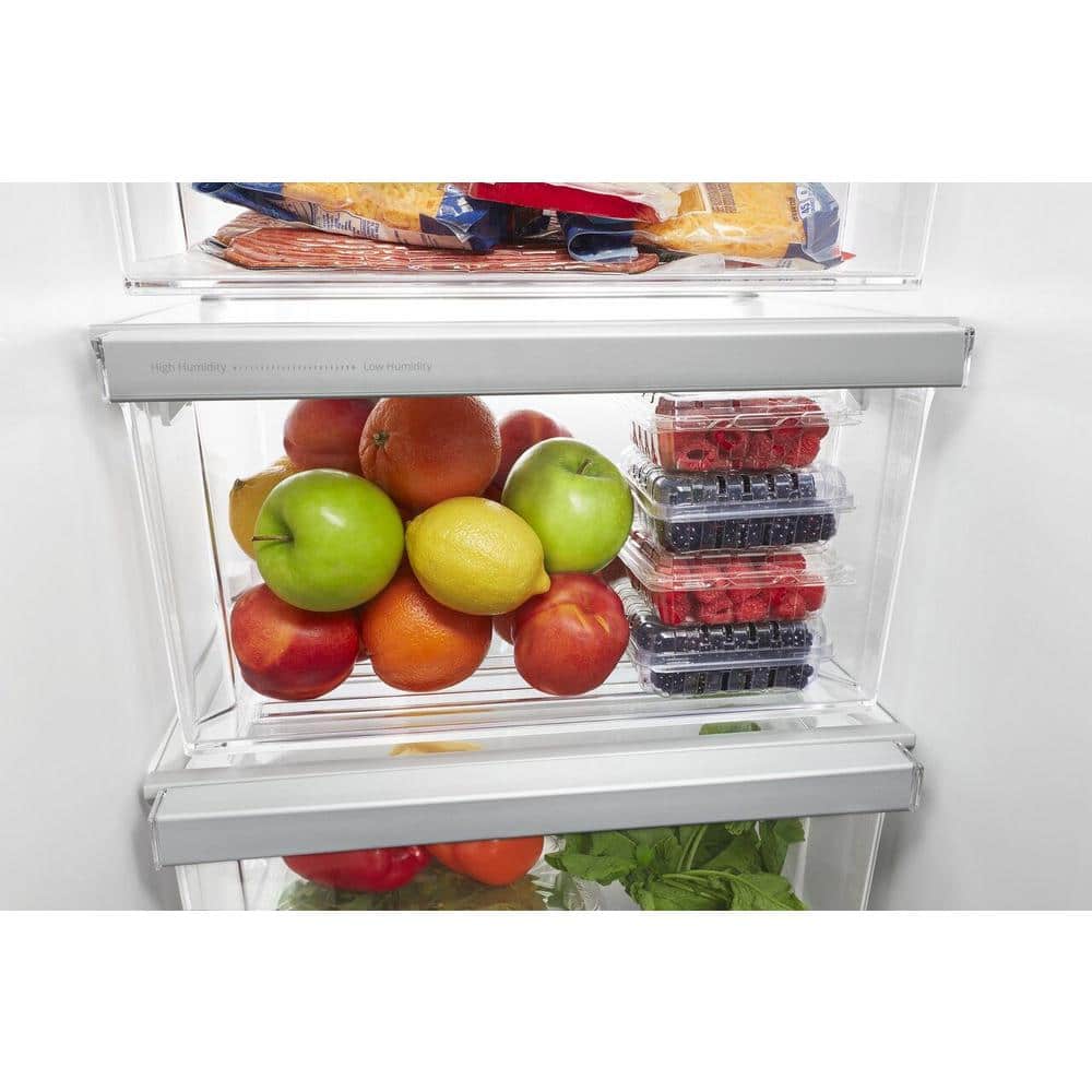 21.4 Cu. Ft. Side by Side Refrigerator in Fingerprint Resistant Stainless Steel