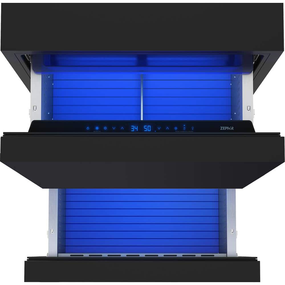 Presrv 5.1 Cu. Ft. Panel Ready Dual Zone Refrigerator Drawers