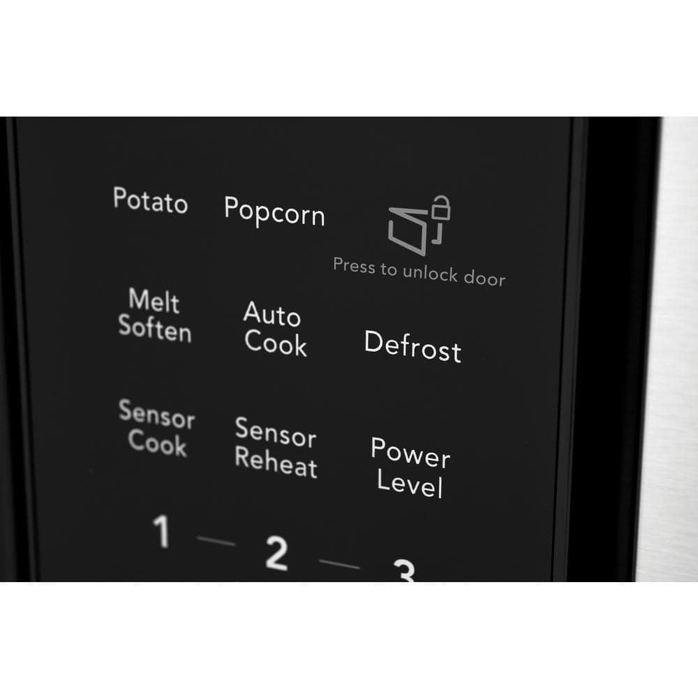 24 In. 2.2 Cu Ft Electric Built-In Microwave in Stainless Steel with Sensor Cook