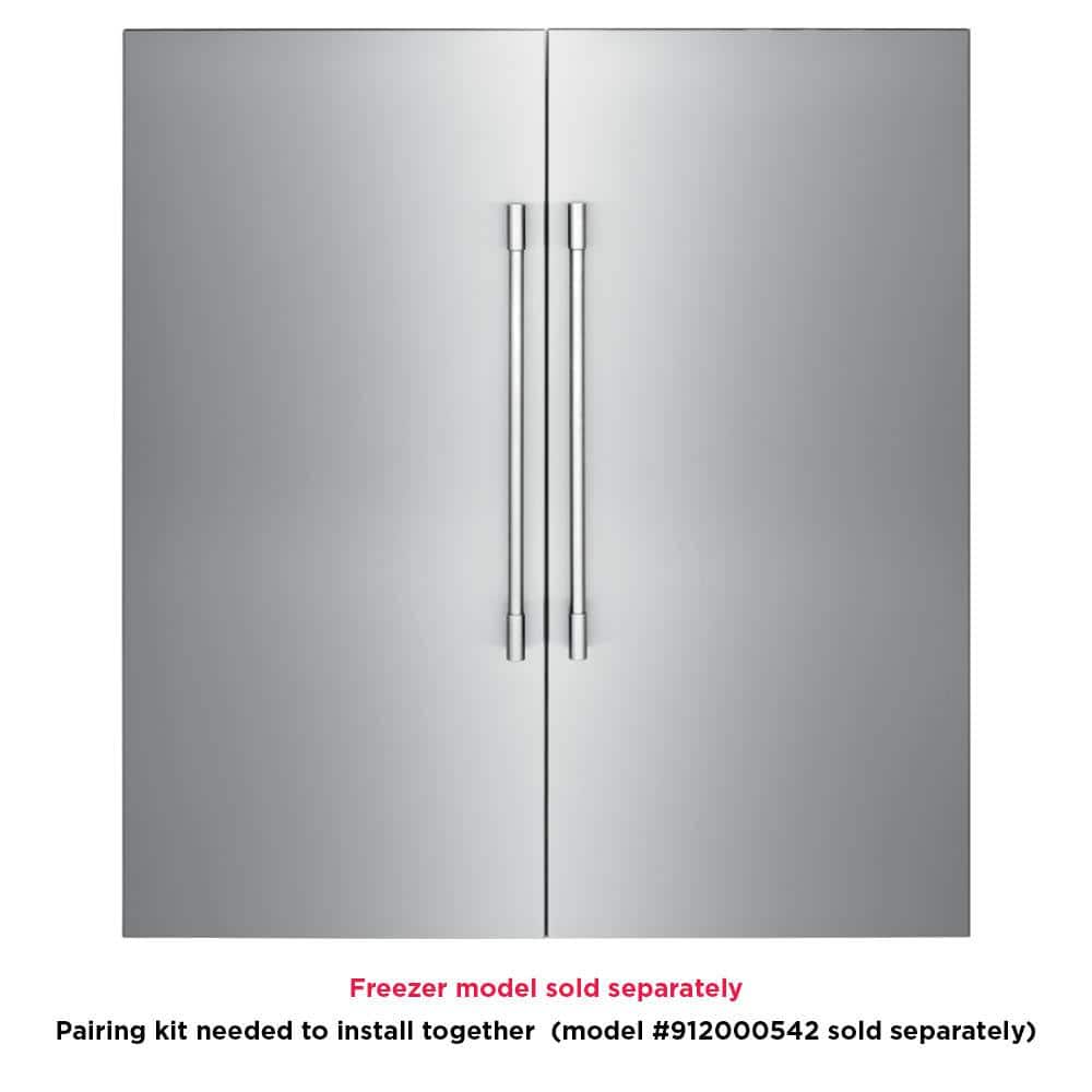 Professional 19 Cu. Ft. Single Door Freezerless Refrigerator in Smudge-Proof Stainless Steel, ENERGY STAR